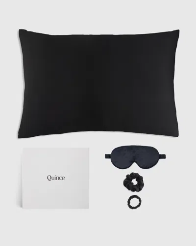 Quince Women's Beauty Sleep Set In Black