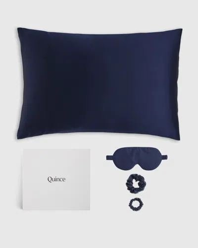 Quince Women's Beauty Sleep Set In Navy