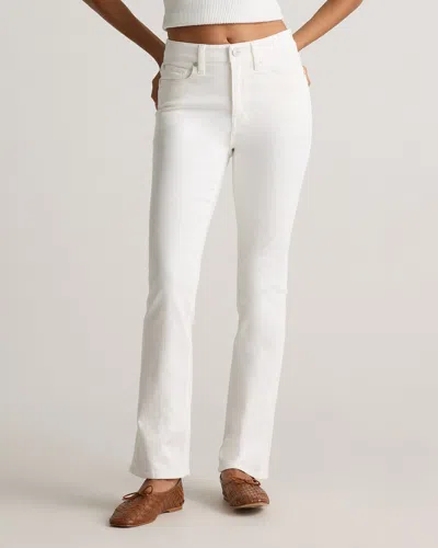 QUINCE WOMEN'S BELLA STRETCH KICK FLARE JEANS