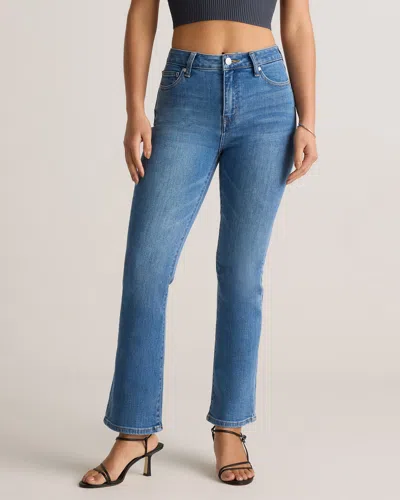 Quince Women's Bella Stretch Kick Flare Jeans In Medium Wash