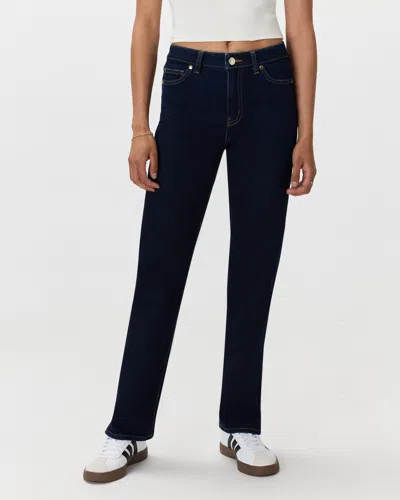 Quince Women's Bella Stretch Straight Jeans In Deep Rinse