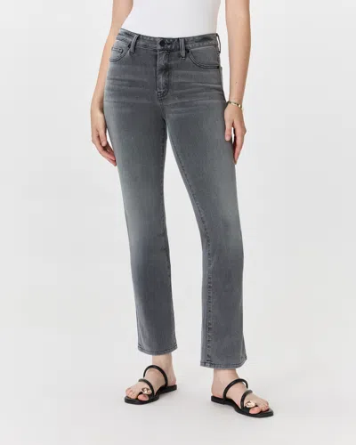 Quince Women's Bella Stretch Straight Jeans In Greyed Out