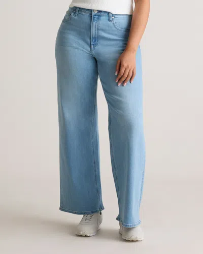 Quince Women's Bella Stretch Wide Leg Jeans