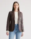 Quince Women's Blazer In Brown