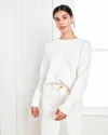 Quince Women's Boyfriend Crewneck Sweater In Ivory