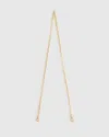 Quince Women's Chain Crossbody Strap In Shiny Gold