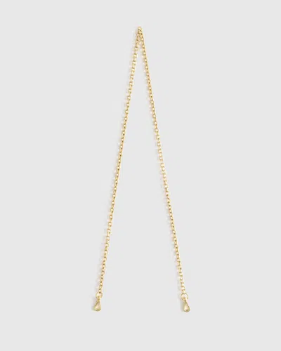 Quince Women's Chain Crossbody Strap In Shiny Gold