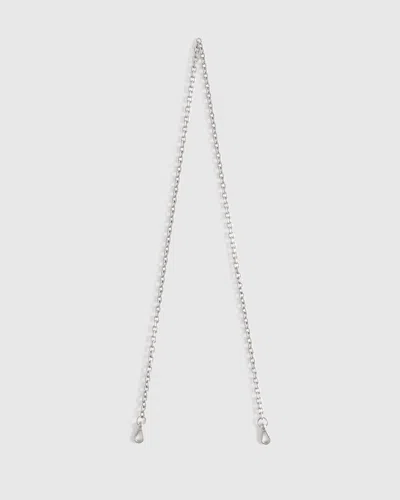 Quince Women's Chain Crossbody Strap In Shiny Silver
