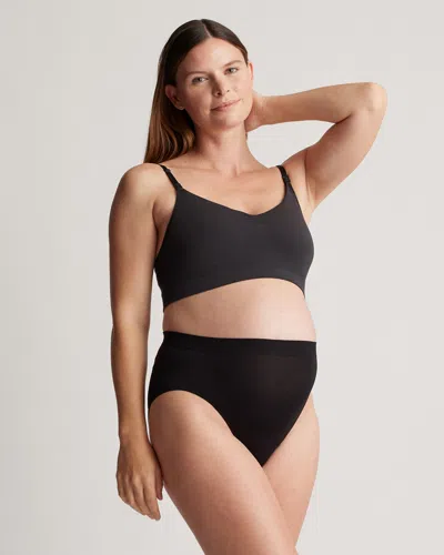 Quince Women's Comfort Rib Maternity Nursing & Pumping Bralette