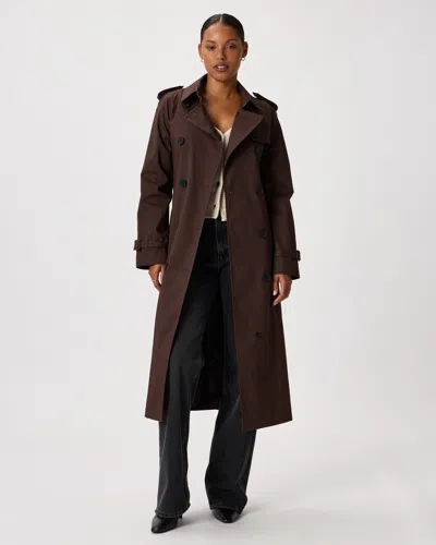 Quince Women's Comfort Stretch Long Trench Coat