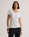 Quince Women's Cotton Modal Scoop Neck T-shirt