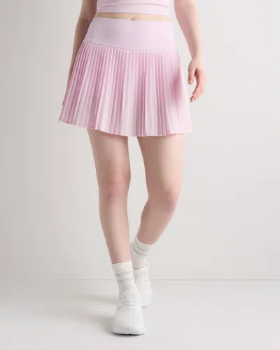 Quince Women's Court Sport Pleated Tennis Skirt In Pink