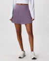 Quince Women's Court Sport Pleated Tennis Skirt In Purple