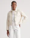 Quince Women's Cropped Jacket In Birch