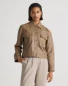 Quince Women's Cropped Jacket In Woodstock