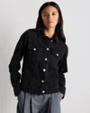 Quince Women's Denim Jacket In Black