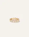 QUINCE WOMEN'S DIAMOND CLUSTER ETERNITY BAND RINGS