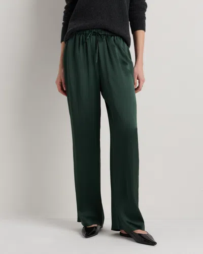 Quince Women's Drawstring Wide Leg Pants In Green