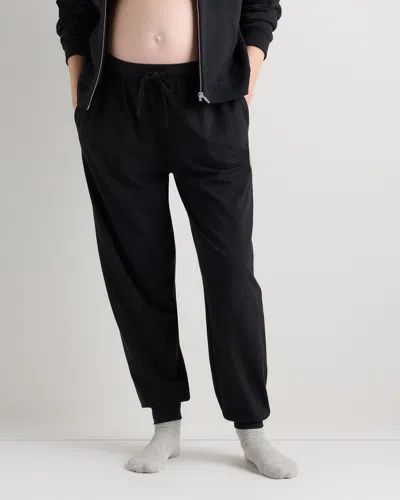 Quince Women's Dream Lounge Maternity Jogger In Black