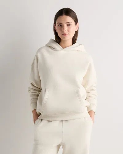 Quince Women's Everyday Fleece Hoodie In Neutral