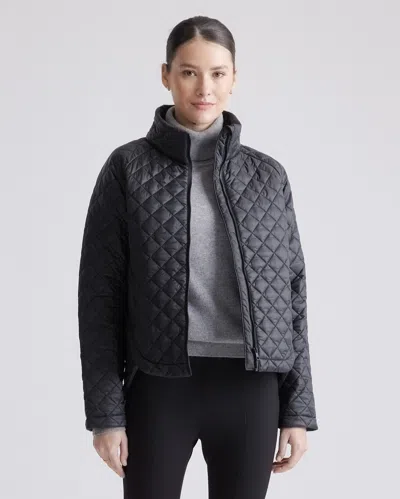 Quince Women's Featherless Quilted Puffer Jacket In Black