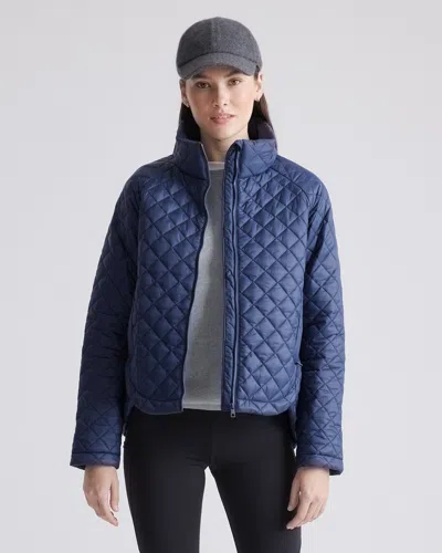 Quince Women's Featherless Quilted Puffer Jacket In Navy