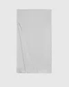 Quince Women's Featherweight Cashmere Silk Frayed Edge Scarf In Light Grey