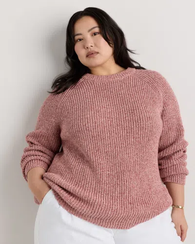 Quince Women's Fisherman Crew Sweater