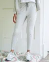 Quince Women's Fleece Sweatpants In Heather Grey