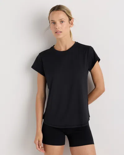Quince Women's Flowknit Breeze T-shirt In Black