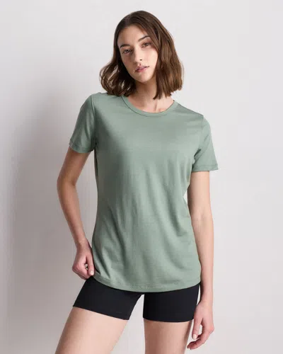 Quince Women's Flowknit Breeze T-shirt In Green