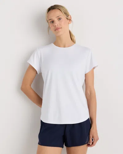 Quince Women's Flowknit Breeze T-shirt In White