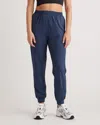 Quince Women's Flowknit High-rise Boyfriend Jogger In Heather Navy