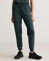 Quince Women's Flowknit Mid-rise Jogger In Heather Green
