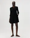 Quince Women's Fluid Crepe Shirt Dress