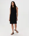 Quince Women's Fluid Crepe Sleeveless Shift Dress