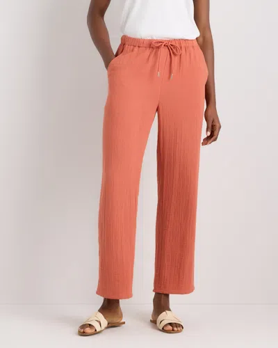 Quince Women's Gauze Straight Leg Pants