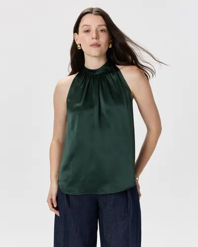 Quince Women's Halter Top In Green