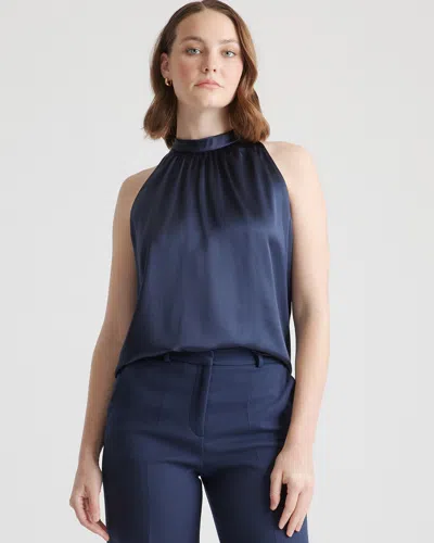 Quince Women's Halter Top In Navy