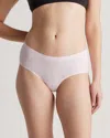Quince Women's Invisible Bonded Brief In Light Pink