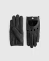 Quince Women's Italian Leather Driving Gloves In Black