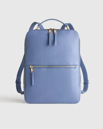 Quince Women's Italian Leather Laptop Backpack
