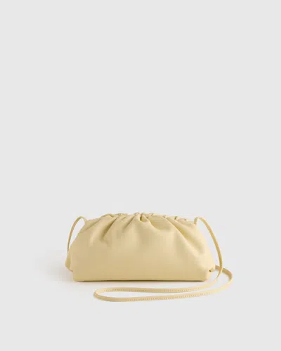 Quince Women's Italian Leather Pouch Crossbody Clutch