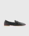 Quince Women's Italian Leather Soft Loafer In Black