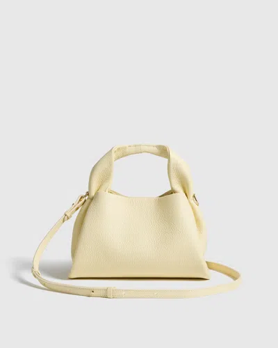 Quince Women's Italian Leather Trapeze Crossbody