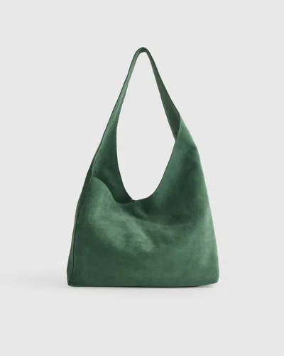 Quince Women's Italian Suede Slouchy Shoulder Bag