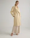 Shop Quince Women's Italian Wool Double-breasted Slouch Coat