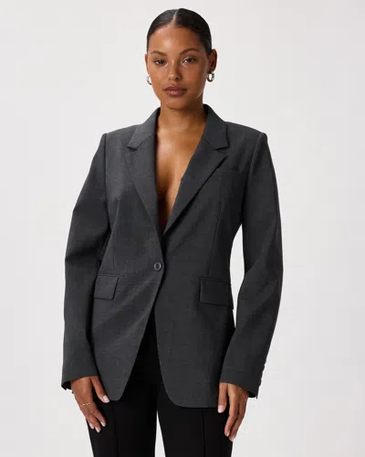 Quince Women's Italian Wool Long Blazer In Black