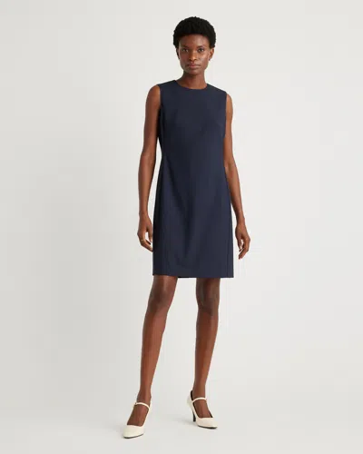 Quince Women's Italian Wool Sleeveless Dress In Navy