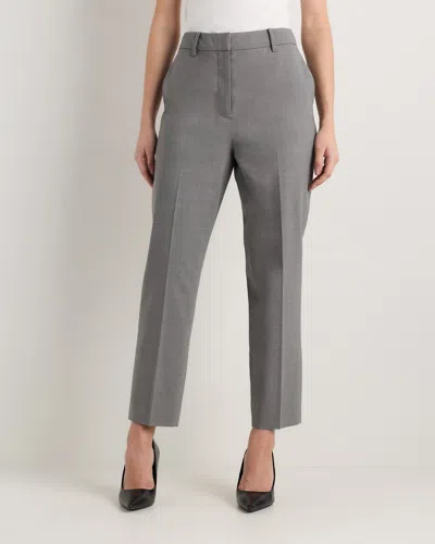 Quince Women's Italian Wool Slim Leg Ankle Pants In Gray